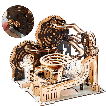 MARBLIX – 3D Kugelbahn Holzpuzzle