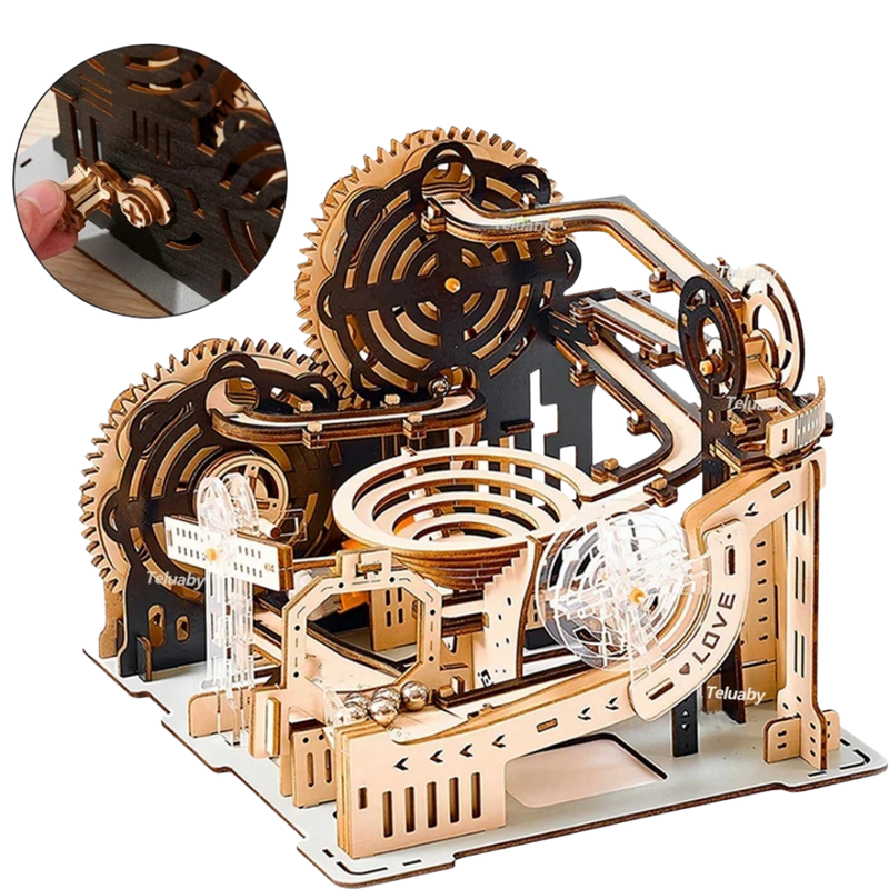 MARBLIX – 3D Kugelbahn Holzpuzzle
