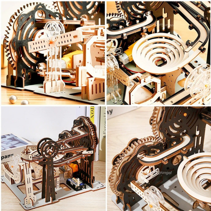 MARBLIX – 3D Kugelbahn Holzpuzzle