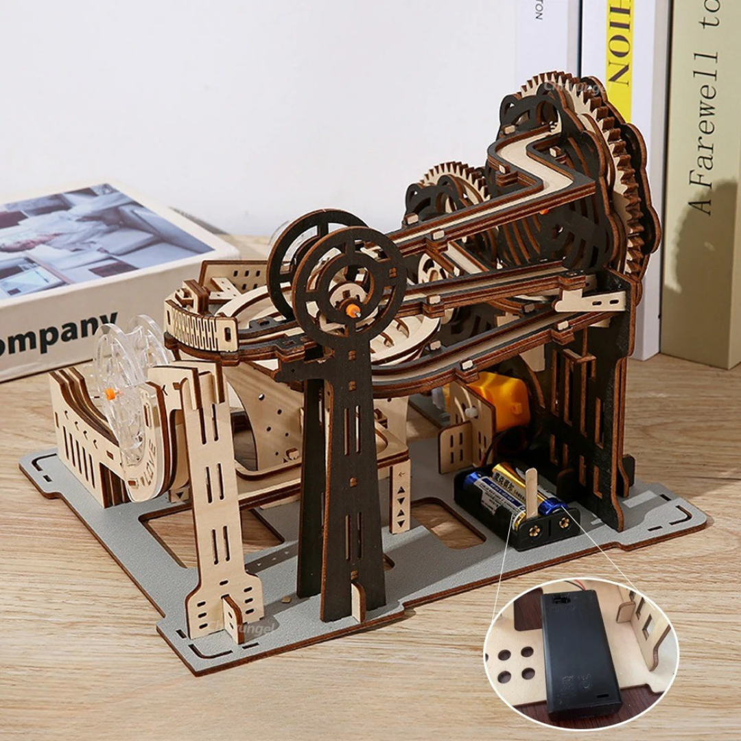 MARBLIX – 3D Kugelbahn Holzpuzzle