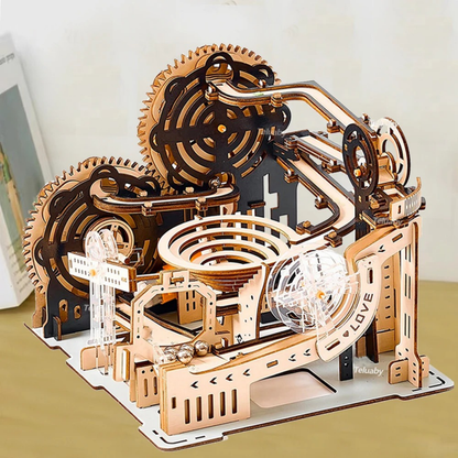 MARBLIX – 3D Kugelbahn Holzpuzzle