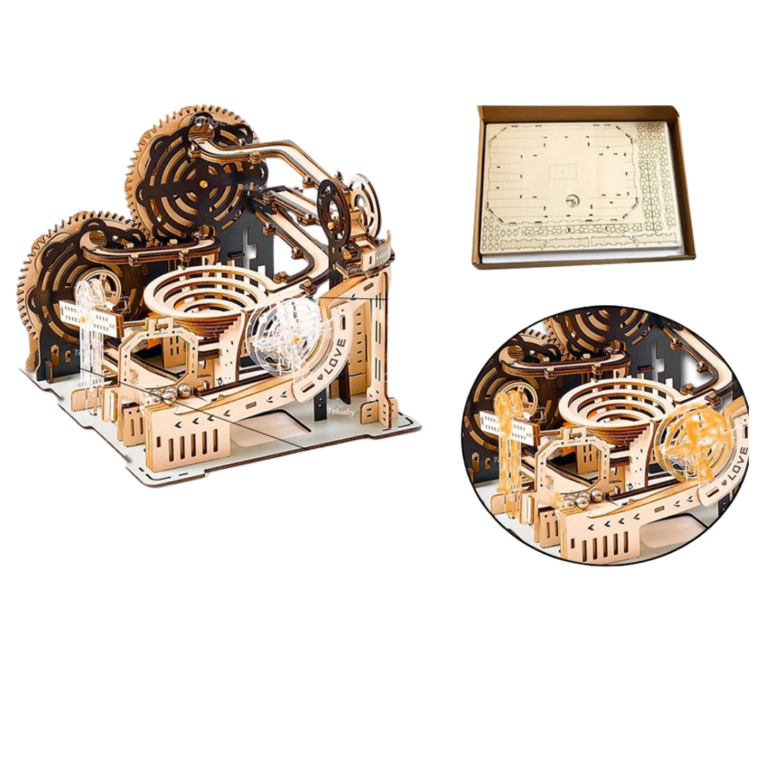 MARBLIX – 3D Kugelbahn Holzpuzzle