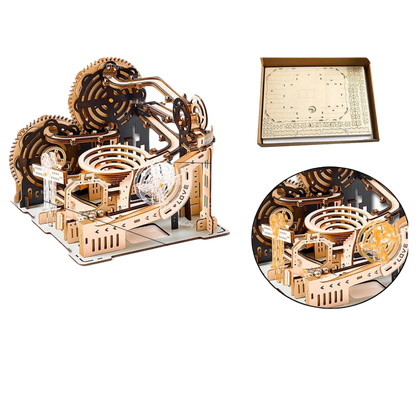 MARBLIX – 3D Kugelbahn Holzpuzzle